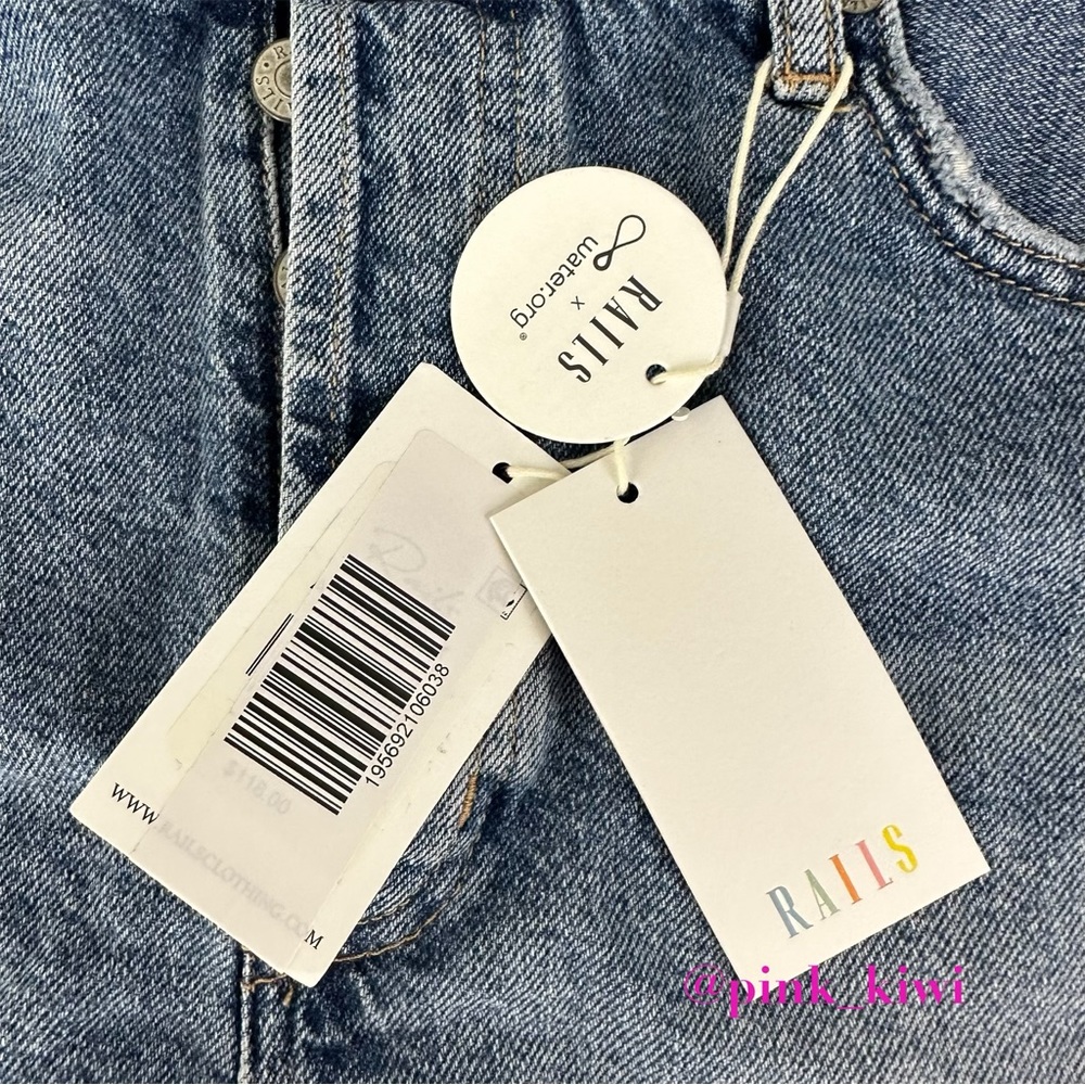 Rails The Fairfax High Rise Denim Shorts - Picture 11 of 14